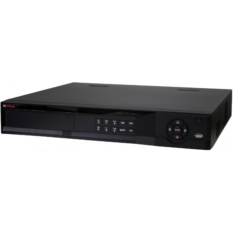 NVR 64 kanálů, 320Mbps, HDD až 4x10TB, 2xHDMI, 2xRJ45