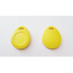 RFID čip - přívěšek odolný - žlutý
