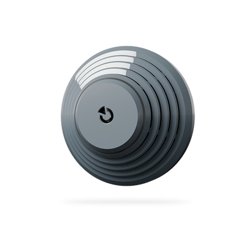 Detektor kouře a vysoké teploty, sběrnicový, siréna, antracit