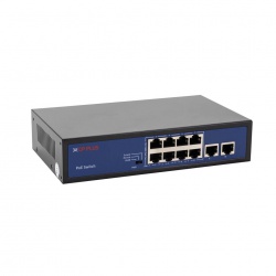 Switch PoE 8x10/100Mbps, 2x1Gbps, 30W/port