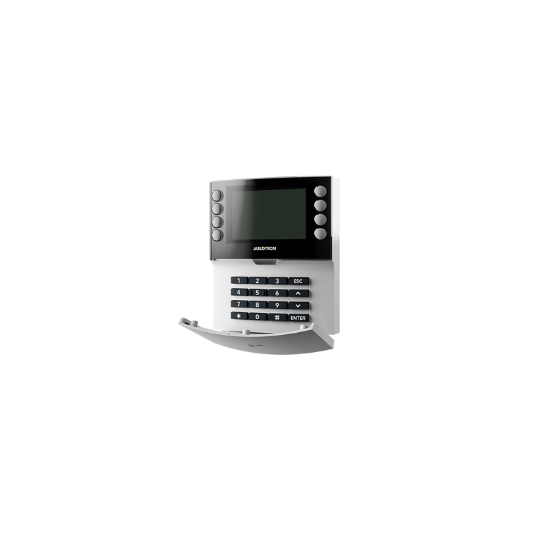 Klávesnice čtyřsegmentová s LCD, MIFARE/DESFire, RF, bílá