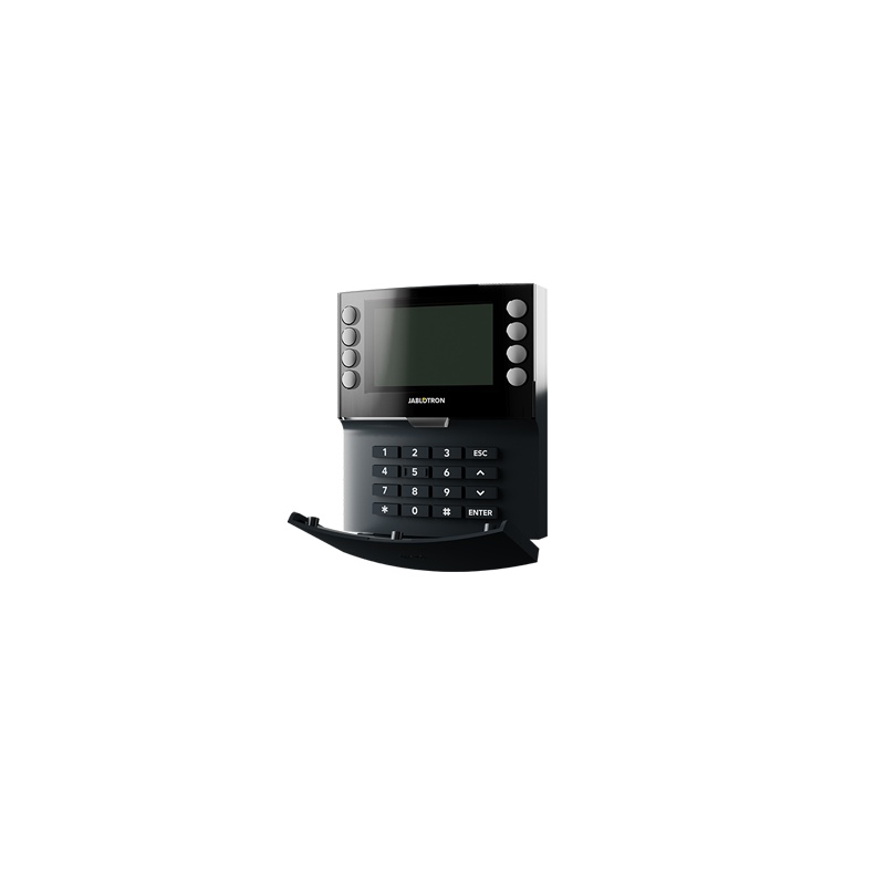 Klávesnice čtyřsegmentová s LCD, MIFARE/DESFire, RF, antracit