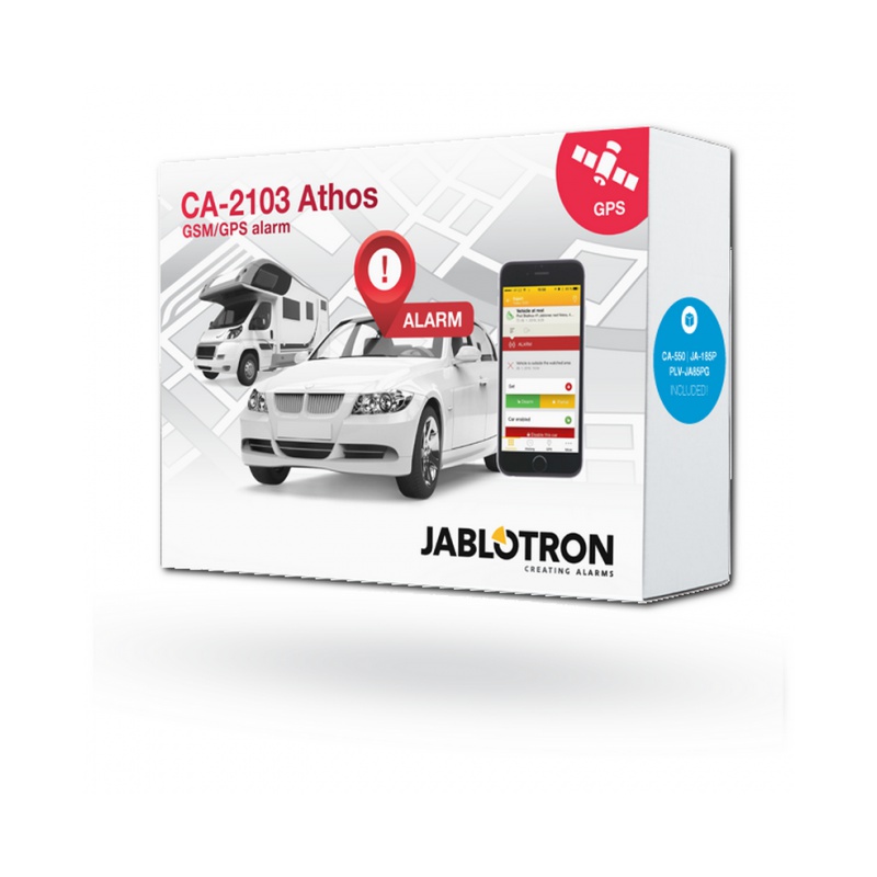 Autoalarm Athos + CA-550 + JA-185B - zvýhodněná sada